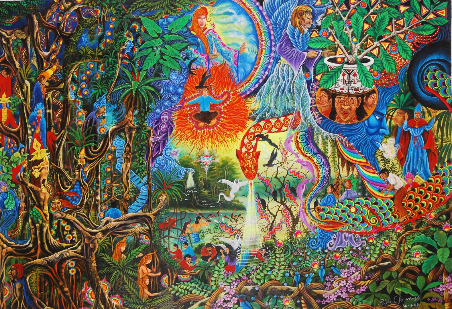 Pablo amaringo: el pintor de la ayahuasca