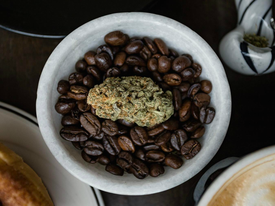 Café y cannabis cómo actúan juntos