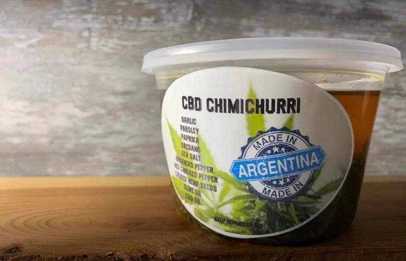chimichurri de cbd cannabis aceite made in argentina
