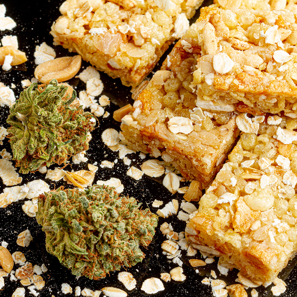 barrita de cereal cannabis