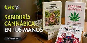 Publicidad: libros de cannabis y cultivo, sabiduría cannábica en tus manos.