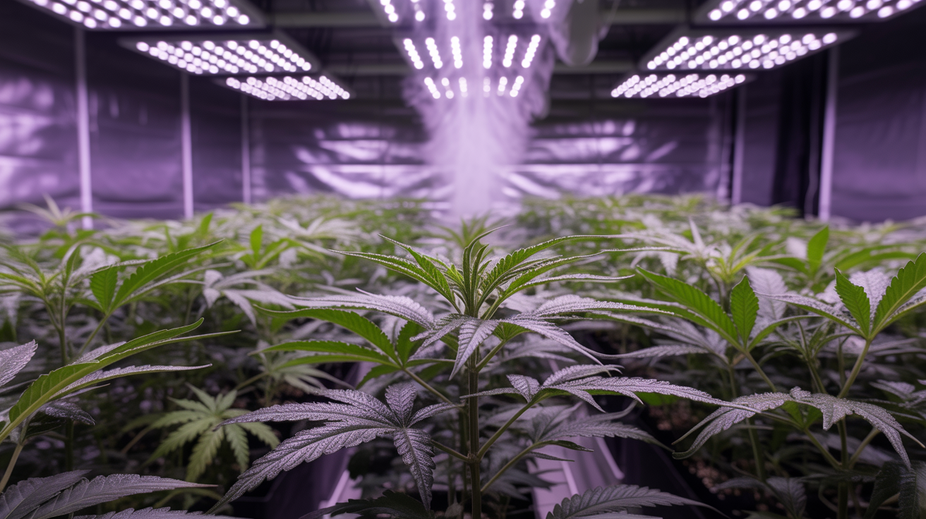 Cultivo indoor invierno.